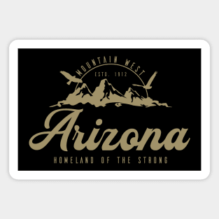 USA, Mountain states, Arizona Gold classic Magnet